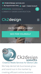 Mobile Screenshot of ck2design-dentallabs.com